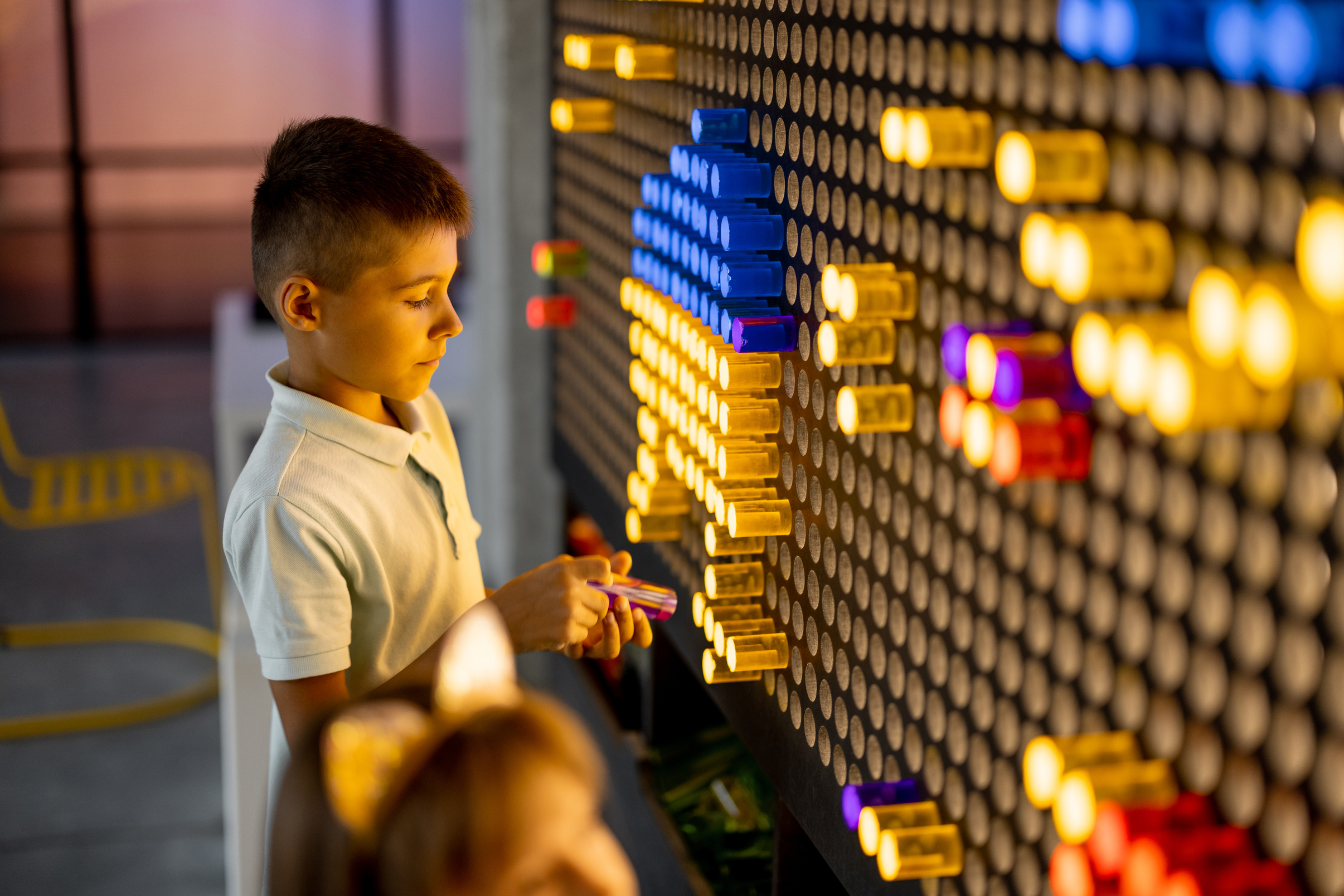 Kids at a Science Museum